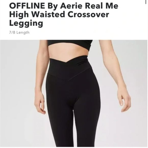 Aerie Real Me Crossoverleggings